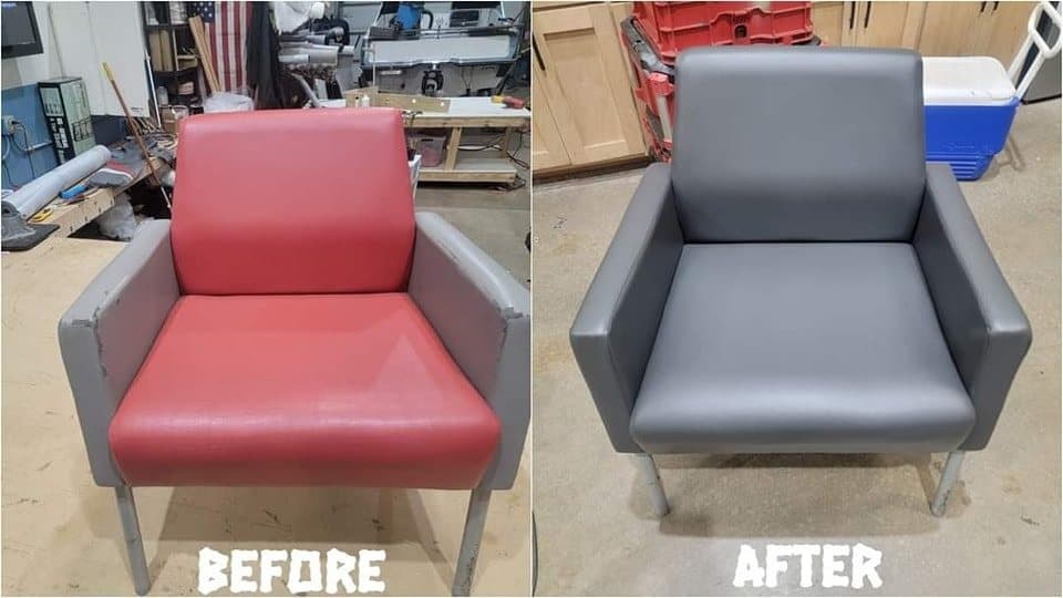 Edina, MN commercial upholstery work